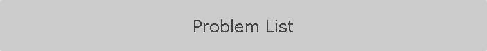 Problem List